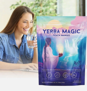 Yerba Magic  |  Té Natural en Polvo Sabor Peach Mango