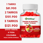 Gomitas de Vinagre de Manzana — Saciedad natural y digestión ligera sin tomar vinagre