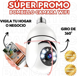 Vigilight360™ – Cámara Bombilla IP Wifi