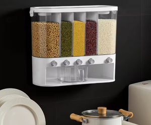 Dispensador y organizador de alimentos